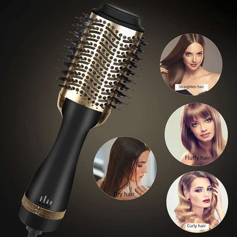 Household integrated hot air brush, dual-purpose multifunctional hair dryer, for women, Mother's Day gift