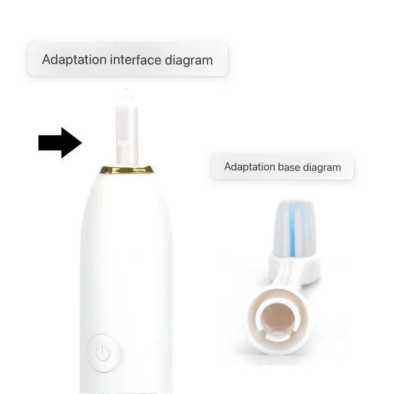 X-3 Toothbrush Replacement Heads For X.Q.M.Q X-3/ZD-X3/ZV80 Sonic Electric Toothbrush Soft DuPont Bristles Nozzles 250516