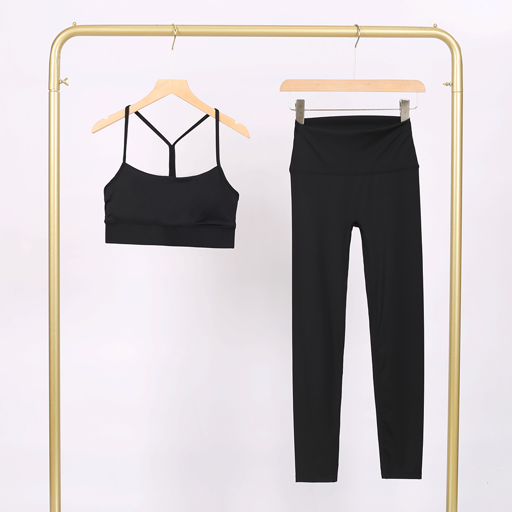 2025--2 Pieces Women Yoga Set Gym Top Bra Fitness High Waist Push Up Leggings Workout Set Running Sports Clothes Tracksuits Sportswear