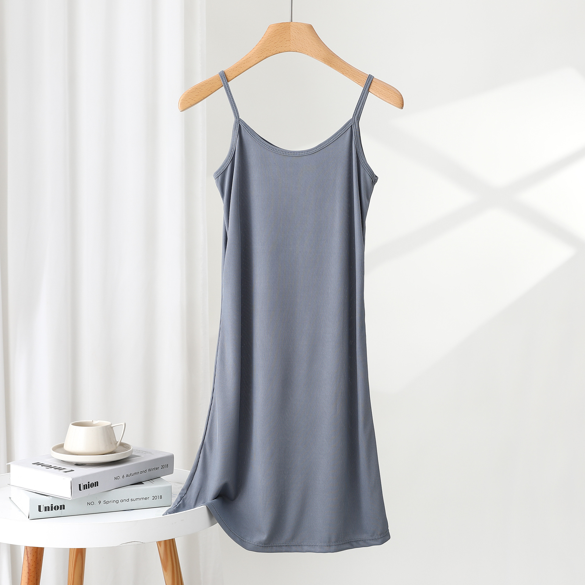 DO4225 Summer Nightdress Women's Pajamas Sexy Home Clothes Mid-length Dress Summer Lace