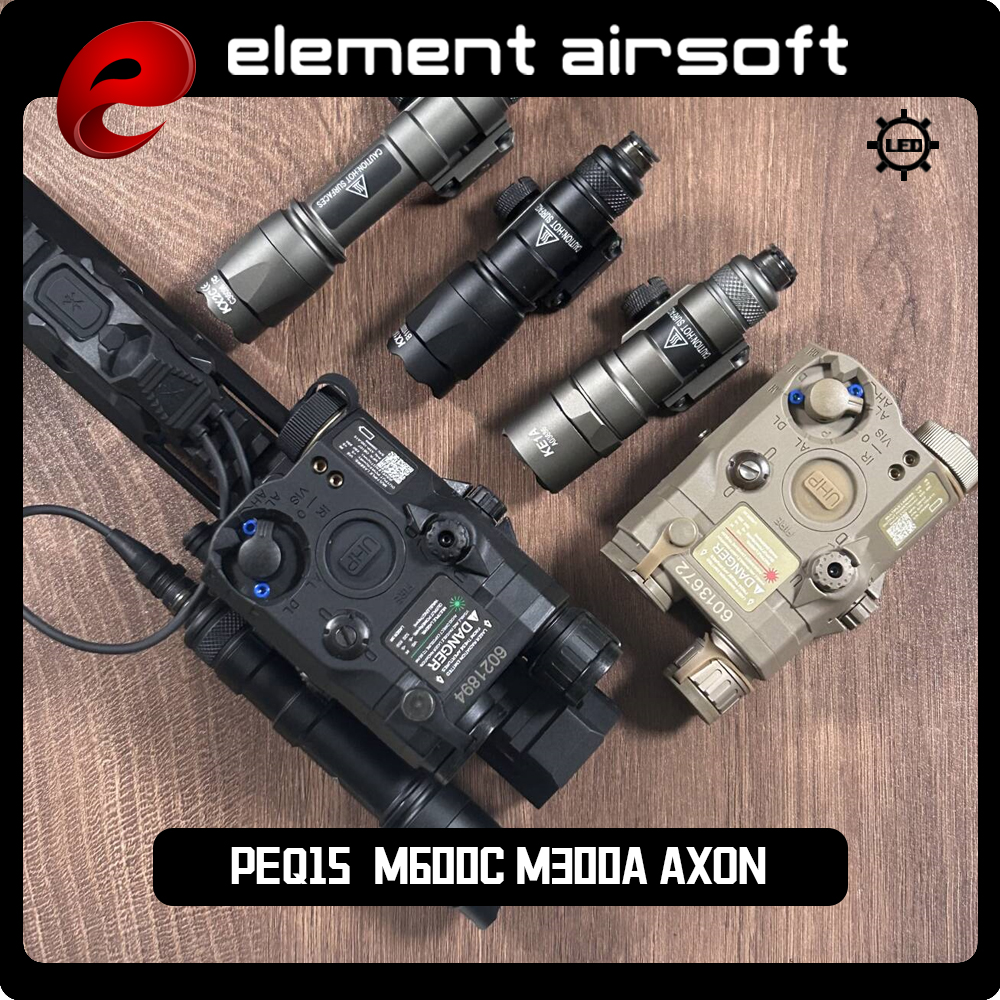 Element peq15 laser indicator PEQ 15 laser box M600C flashlight dual control rat tail M300 tactical flashlight