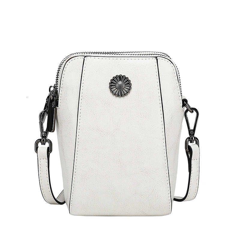 2025S designer cowhide small crossbody new popular versatile phone niche women high-end single shoulder bag trend