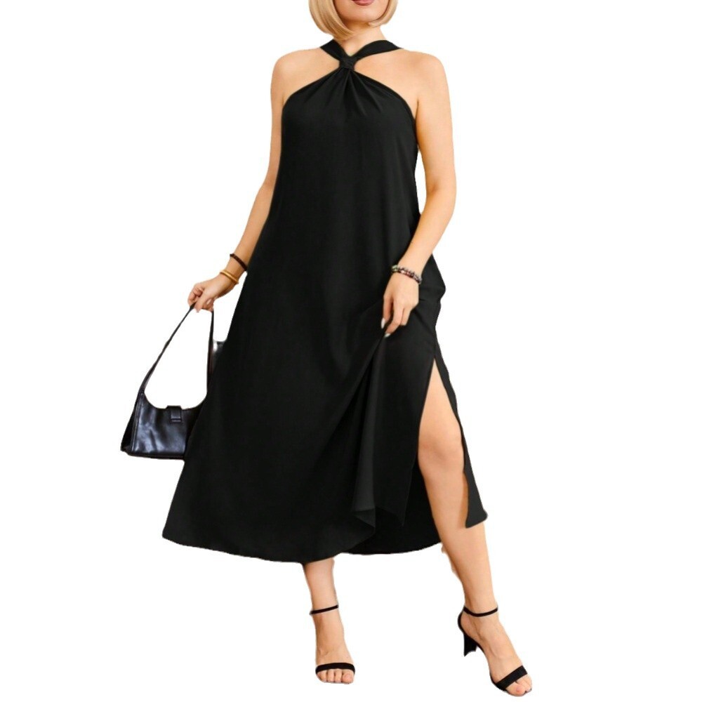 2025plus Size Womens Clothing Spring and Summer New Item Queens Intellectual Style Dress Slim Fit Mid Length Skirt