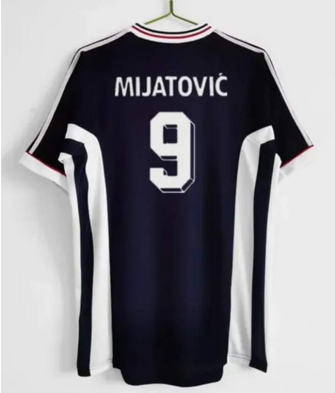 S-2XL 25 26 Retro Yugoslavia Soccer Jerseys Red Star Belgrade Mijatovic Pancev Mihajlovic Stankovic Jugovic Stojk PROSINECKI SAVICEVIC Uniforms Men