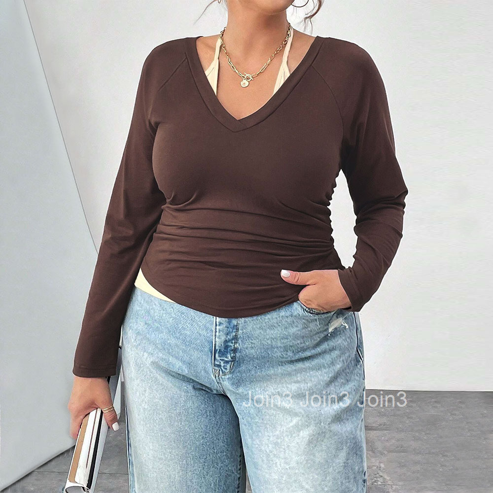 Autumn and Winter Womens Neck Hanging Fake Two-piece Slim Fitting Knitted Sweater Short Design Long Sleeved V-neck