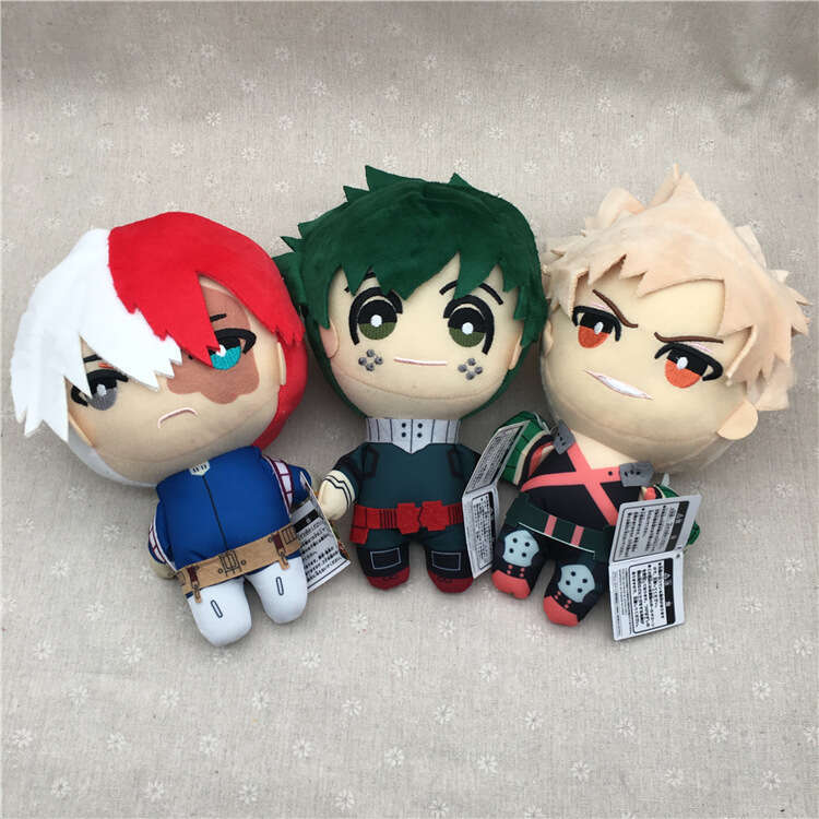 My Hero Academy Plush Keychain Ragdoll Anime Doll Gift Pendant