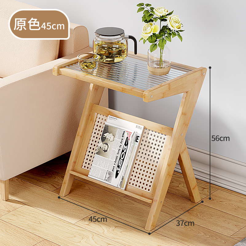 B5164 Modern simple tea table cabinet small table indoor small desk mobile tea table