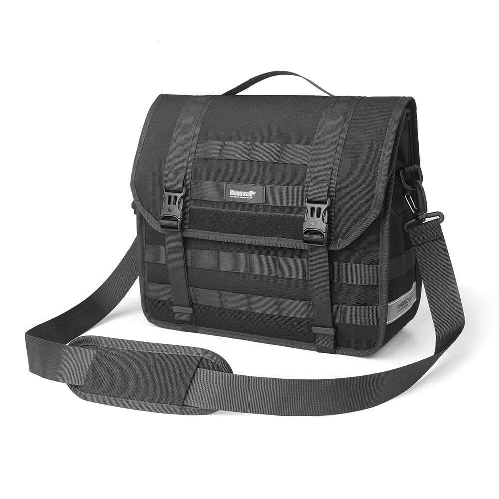 Rhinowalk Motorcycle Saddle Quick Release Lage Bag Large Capacity Side Storage Organizer 13L With Support Panel