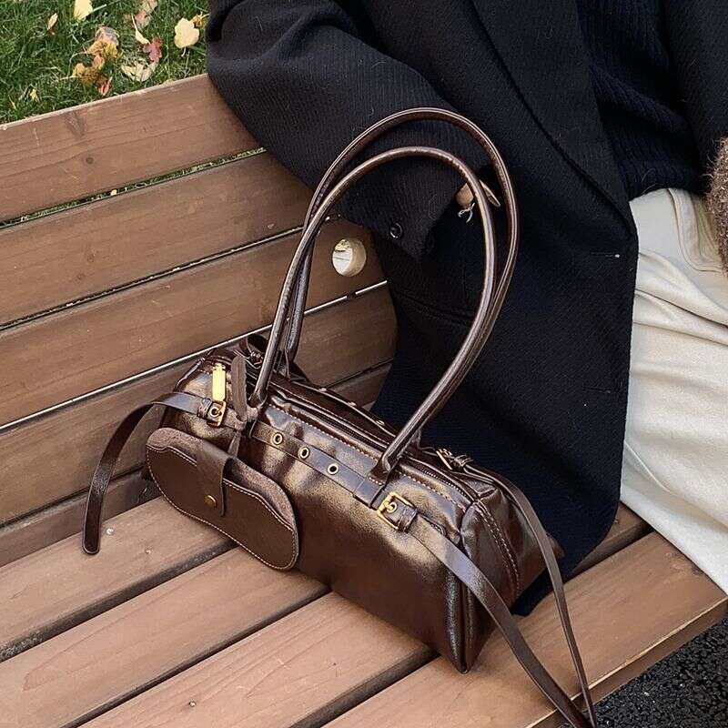 High end niche underarm for women 2025 new autumn and winter fashion handbag versatile commuting shoulder bag