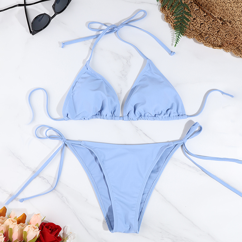 Bikini summer fashion sexy beach bikini split swimsuit island hot spring vacation comfortable high-quality clothing