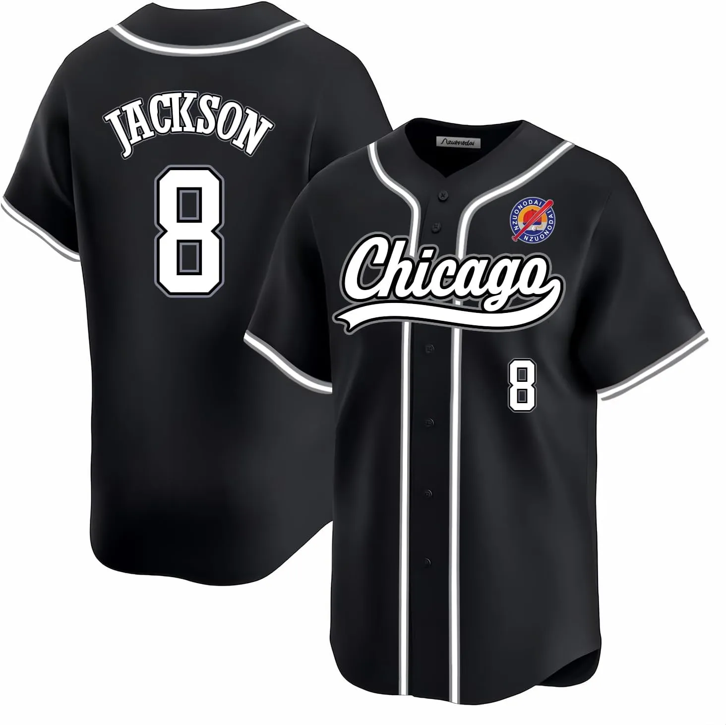 Mens/Youth Chicago ed 41 Garrett 1 Nick 20 Miles 24 Cody 8 Ian 40 Mike Custom Baseball Jerseys Free shipping