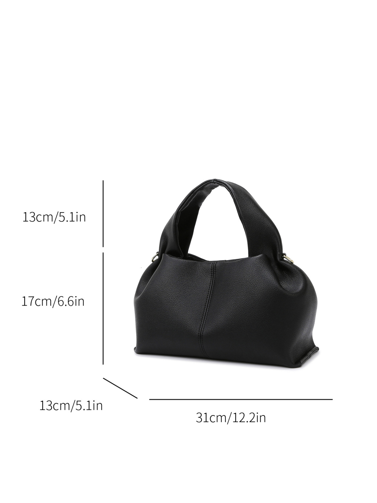 2025S designer niche cloud new versatile solid color dumpling fashion handbag shoulder women crossbody bag