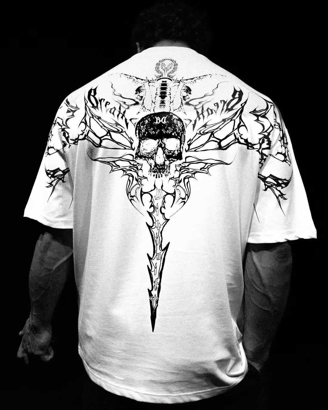 Men T-shirt Breathedivinity Shirt GYM Oversized Men Tee 3p Pirnt in Black US SIZE DTG PRINT Men Shirt CBUM T-shirt Kid T-shirt X250516