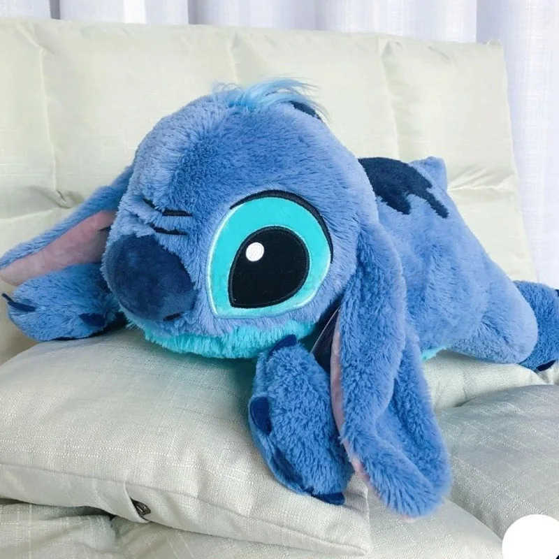 Disney 60cm Lilo And Stitch Disney Store Big Stuffed Animals Toys Pillow With Anime For Sleep Kids Dolls Girls Children Birthday Gift W20250516