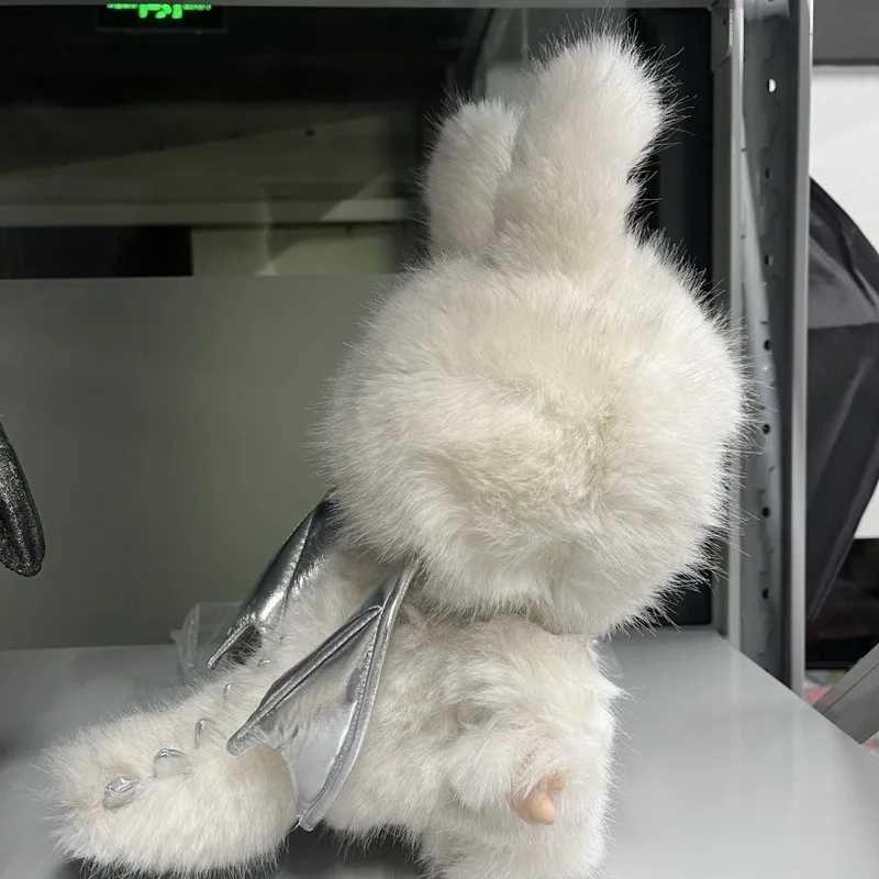 New Arrival Presale 38Cm Zimomo The Monster Labubu Diy Big Leader White Limited Archangel Creative Change Doll Figure Vinyl Doll Birthday Gi 523 L2507