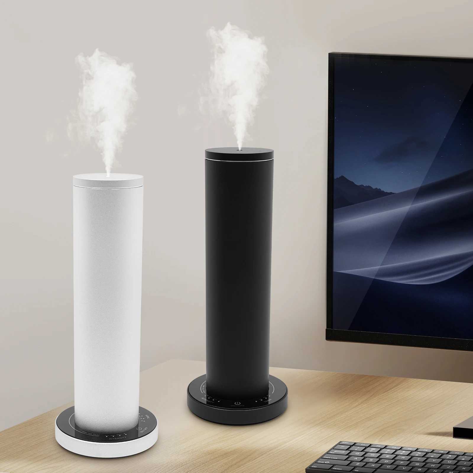 3.72oz Smart Essential Oil Diffuser With Bluetooth Used In A Living Room Bedroom Bathroom Hotel Supermarket Bookstore W250516