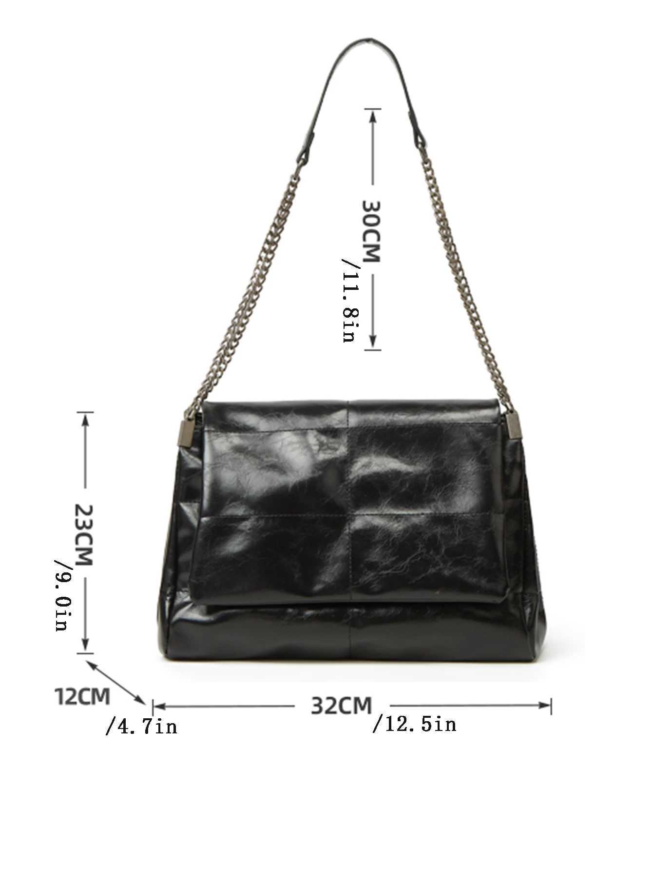 Large Capacity Commuting Bag New Spring/Summer Womens Chain Tote Bag High-End and Fashionable Single Shoulder Underarm Bag M250605