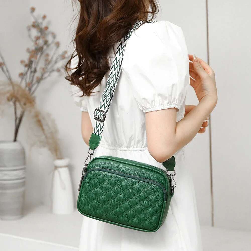 New Fashion Women Genuine Leather Handbags Women's Bags Designer Female Shoulder Bags Brand Ladies Messenger Bag Purses