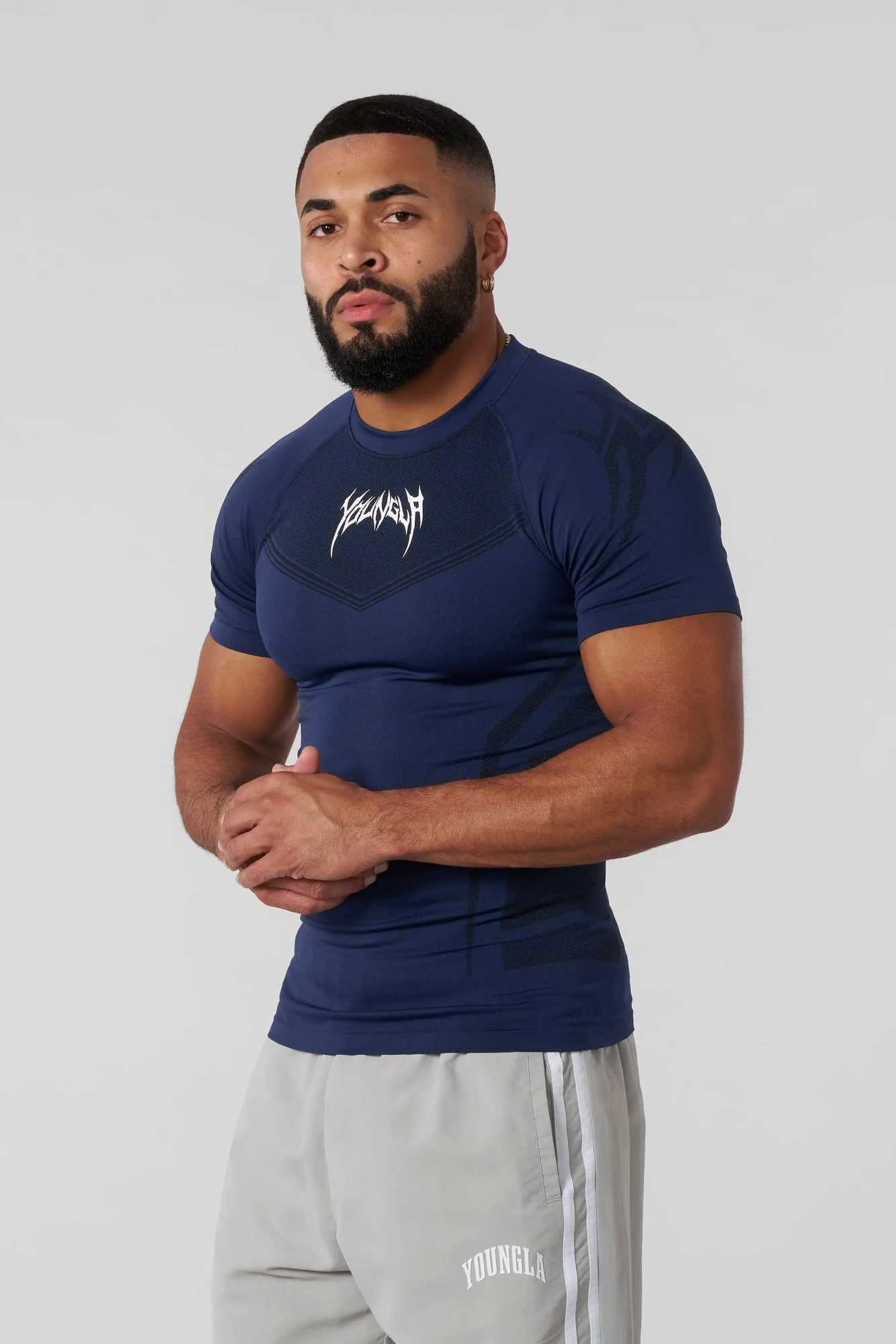 The 2025 best-selling War God Compression 3D printed mens and womens quick-drying breathable casual T-shirts X250516