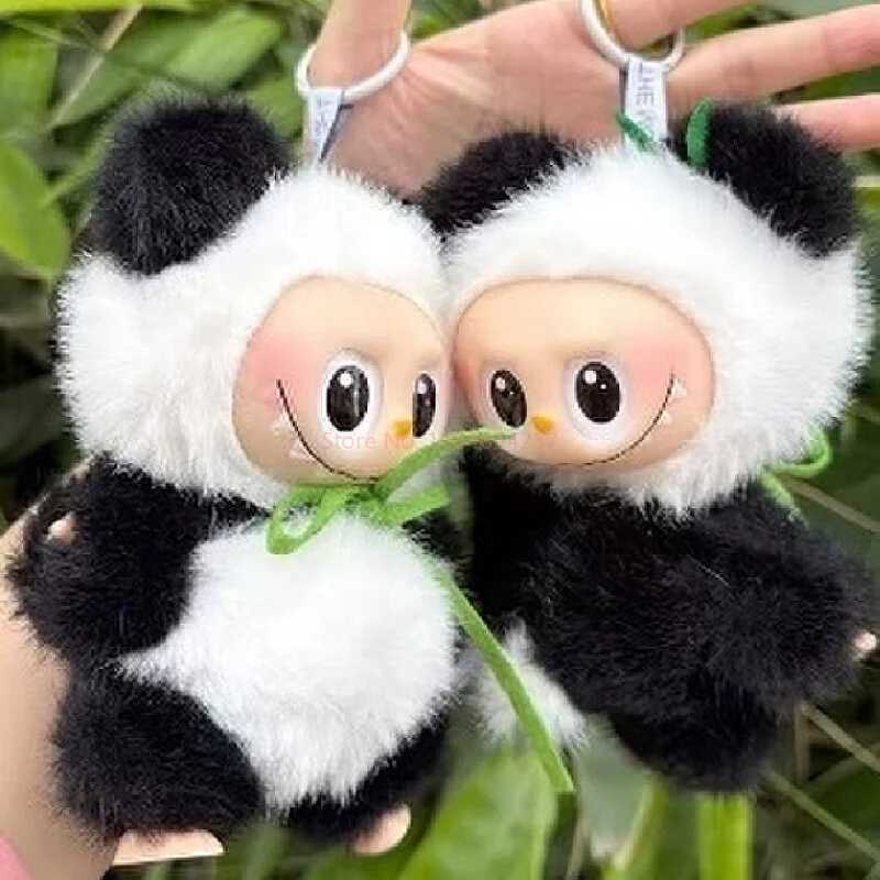 New Arrival New Baby Candy Gum Panda Labubu Pendant Dopamine Blind Box Toy Backpack Pendant Childrens Festival Gift Birthday Surprise Gift T250516