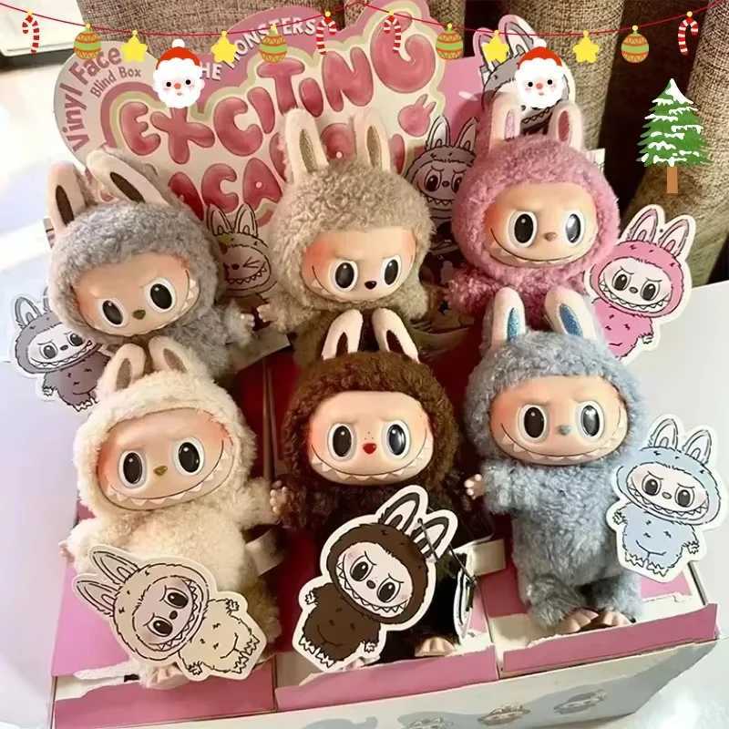 Labs Exciting Blind Box Action Anime Figures 17cm Cute Mysterious Box Pvc Doll And Hobbies Ornaments Monsters Vinyl Face DollT250516