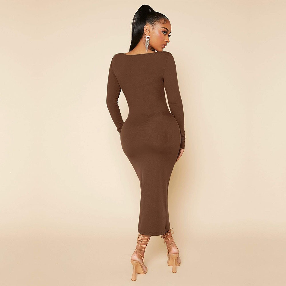 Plus Size Womens Ladies Style Dress Autumn and Winter Simple and Elegant Temperament Slim Fit Mid Length Skirt