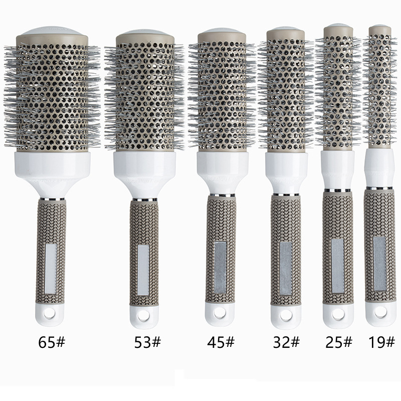 Curling Iron Comb Air Brush Comb Roller Comb Curling Hair Blowout Pear Blossom Head Styling Comb