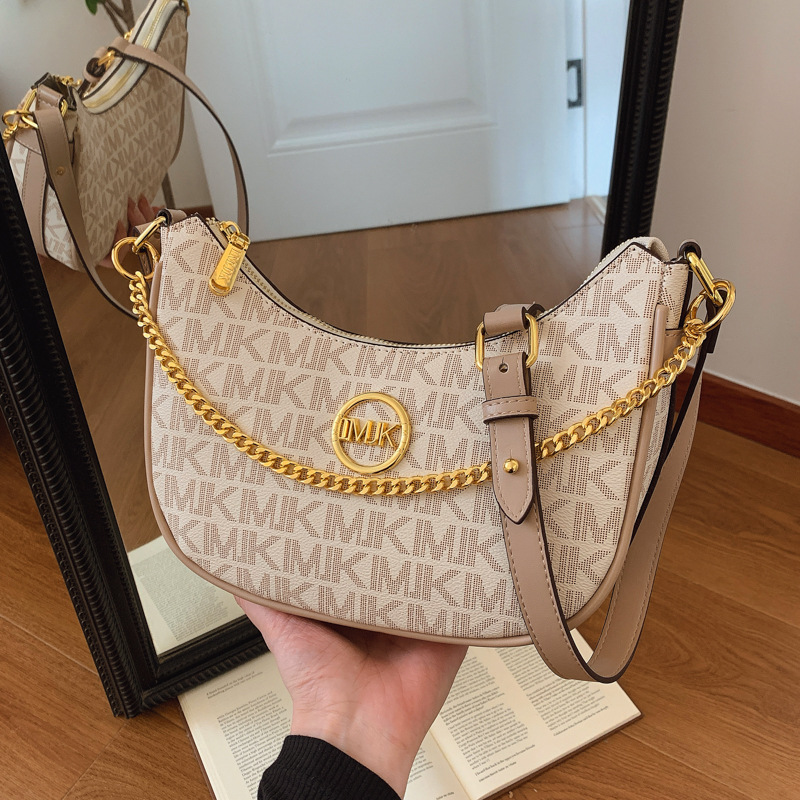 Designer Bag Luxury Bag French Retro Underarm Vintage Floral Print Crossbody Purse For Shoulder Bag Women Chic Design Free Shipping