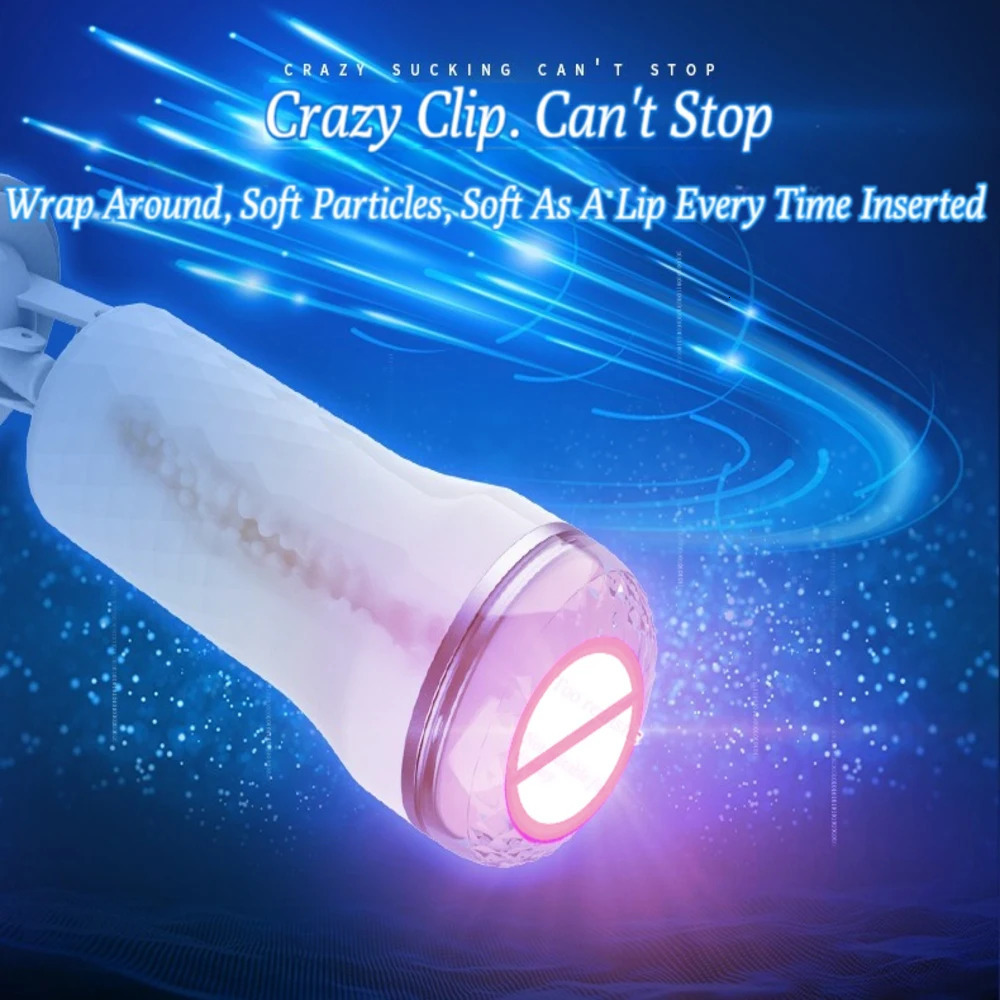 Suction Cup Masturbator For Men Sex Toy Silicone Artificial Vagina Realistic Pussy Pocket Penis Masturbation Cup Adult Games Toy 250515