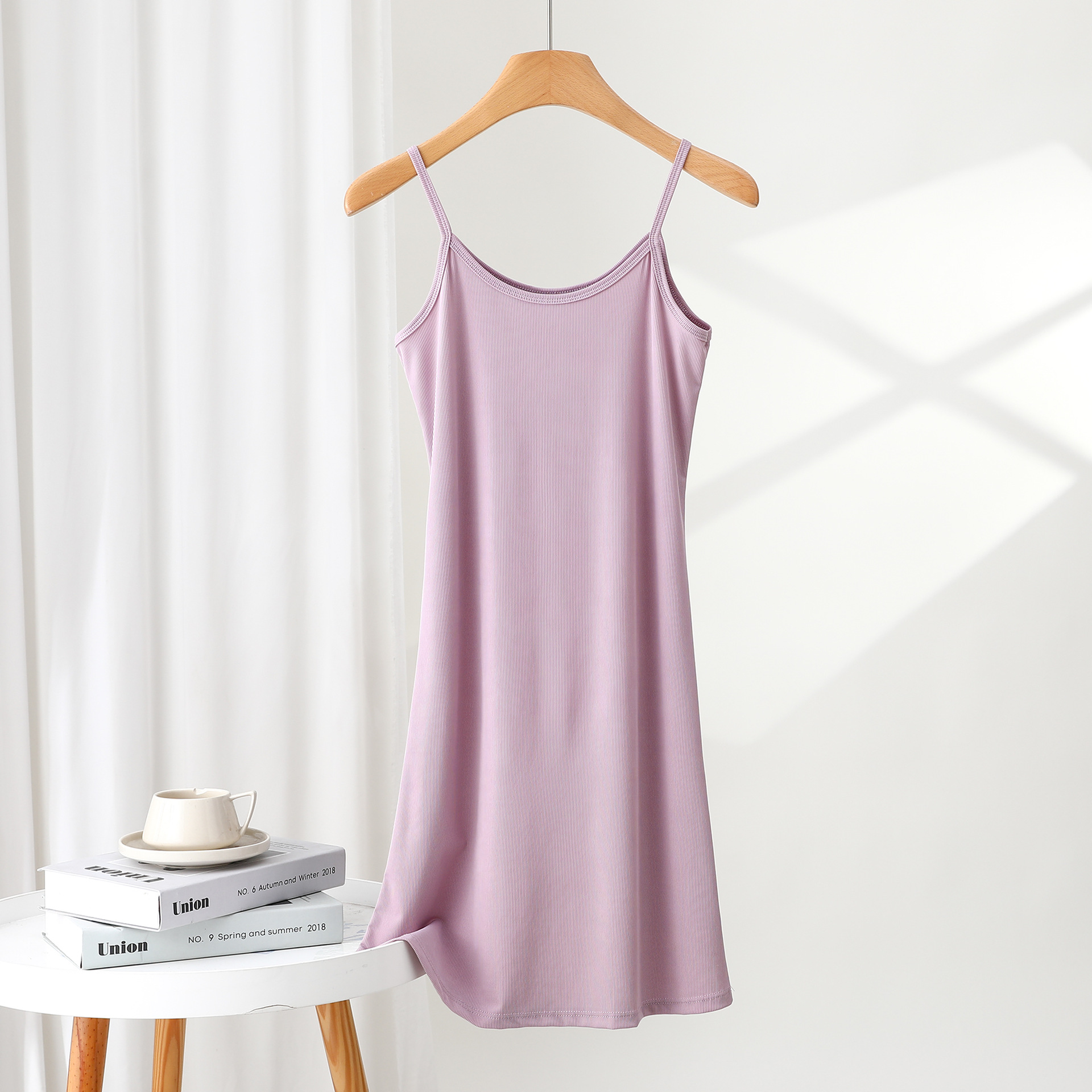 DO4225 Summer Nightdress Women's Pajamas Sexy Home Clothes Mid-length Dress Summer Lace