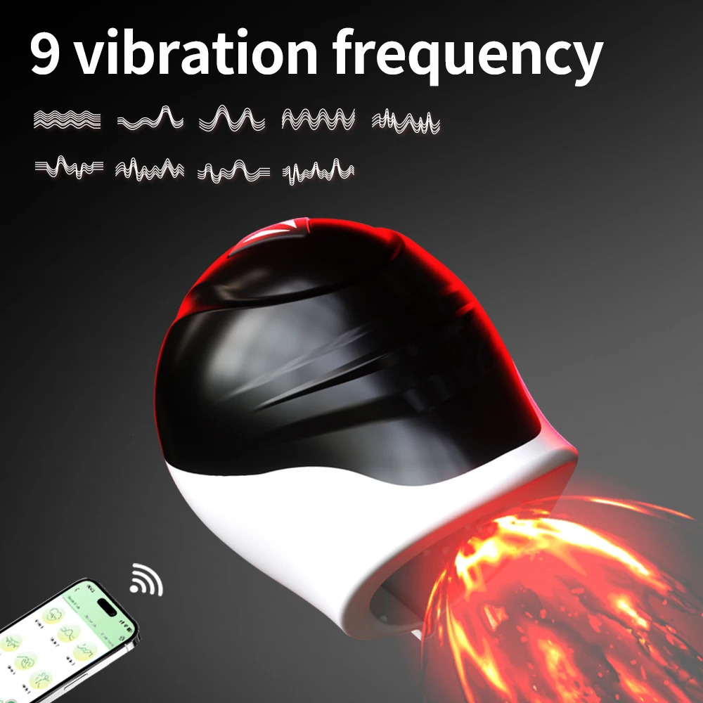 Male Masturbator Glans Massager Stimulator Vibrators For Men Glans Trainer Penis Cock Exerciser Delay Ejaculation Sex Toys 250515