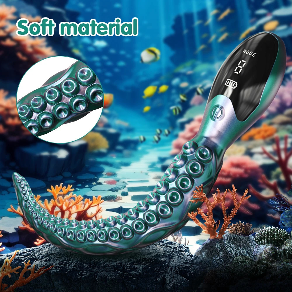 Anal Vibrator for Male Prostate Massager Butt Plug Vibrating Soft Silicone Anal Balls Adult Erotic Sex Toys for Women Men Gay 250515