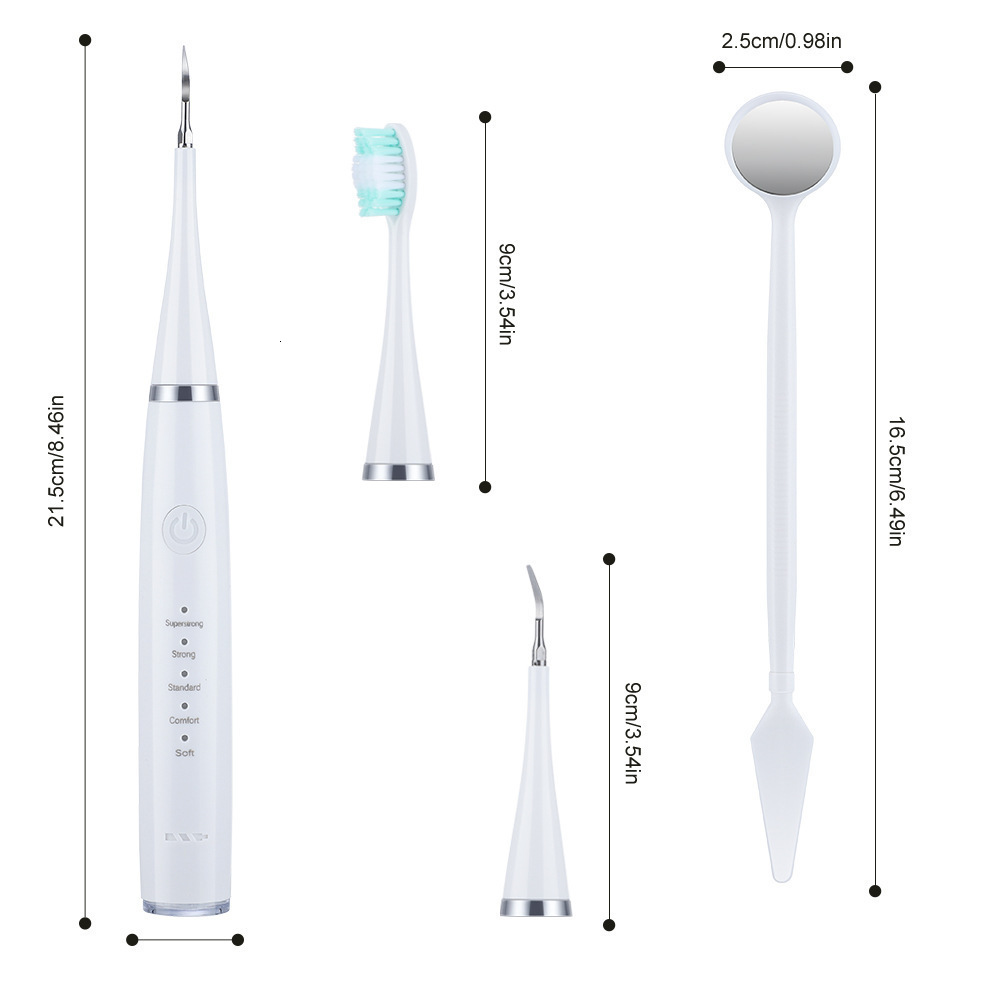 Electric dental cleaner set for home use six in one electric toothbrush calculus removal teeth cleaning and beauty device 241030