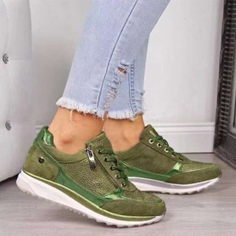 Large Hot Quality Hot For Women 2021 New Four Seasons Sports Korean Edition Trendy Fashion Women's Single Shoes 'S