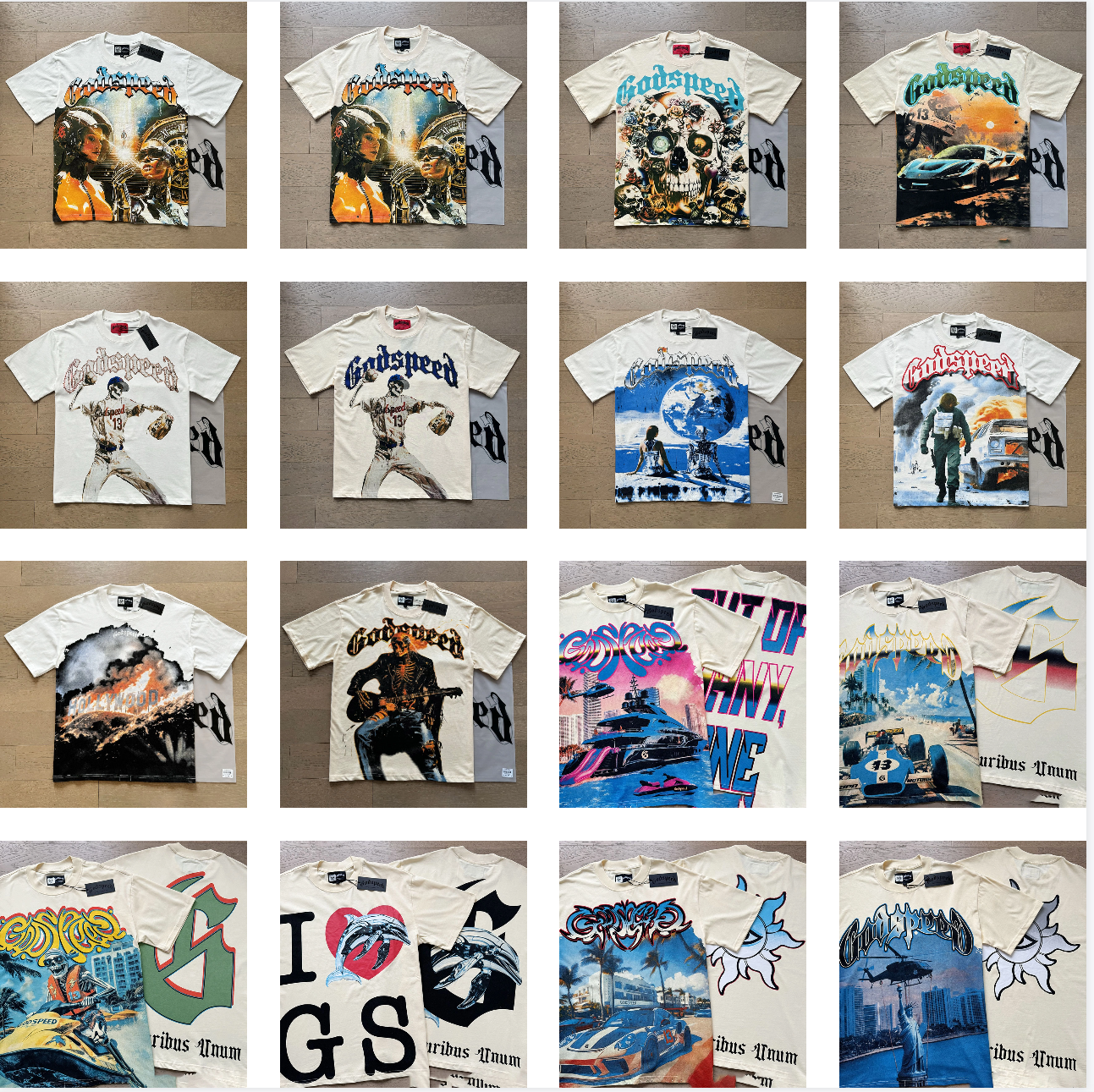 Men's T-shirt designer T-shirt 2025 New Trendy Godspeed Skeleton Rock Band Basketball Washed Black Short sleeved T-shirt Unisex VTG plus size High quality 1:1 labeled