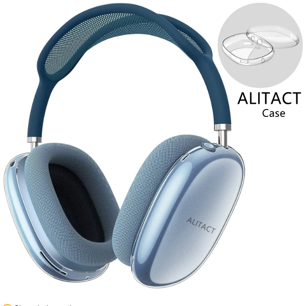 USA Stock for ANC Metal max pro 2 3 4 Headband Headphone Accessories Transparent Waterproof Protective case Maxs Headphones Smart Cover