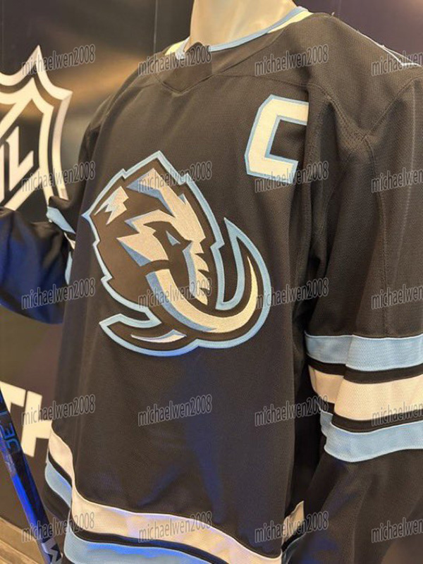 Personalized Custom Clayton Keller Hockey Club Inaugural Season Patch Jersey Logan Cooley Jack McBain Nick Bjugstad Mikhail Sergachev