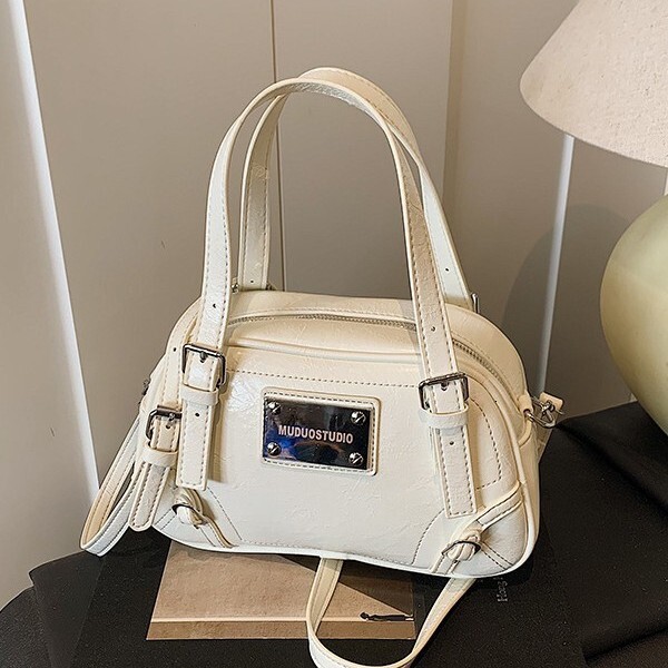 New Spring and Summer Women's Underarm Bag Simple Large Capacity Handbag Leisure Multi functional Shoulder Bag Niche Premium Underarm Shoulder Ba