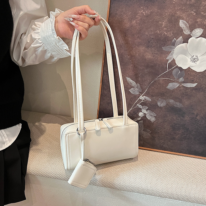 2025 Designer Bag, High-end Niche Women's Shoulder Bag, Trendy Diagonal Casual Square Armpit Bag, Free Shipping Handbag+small Wallet