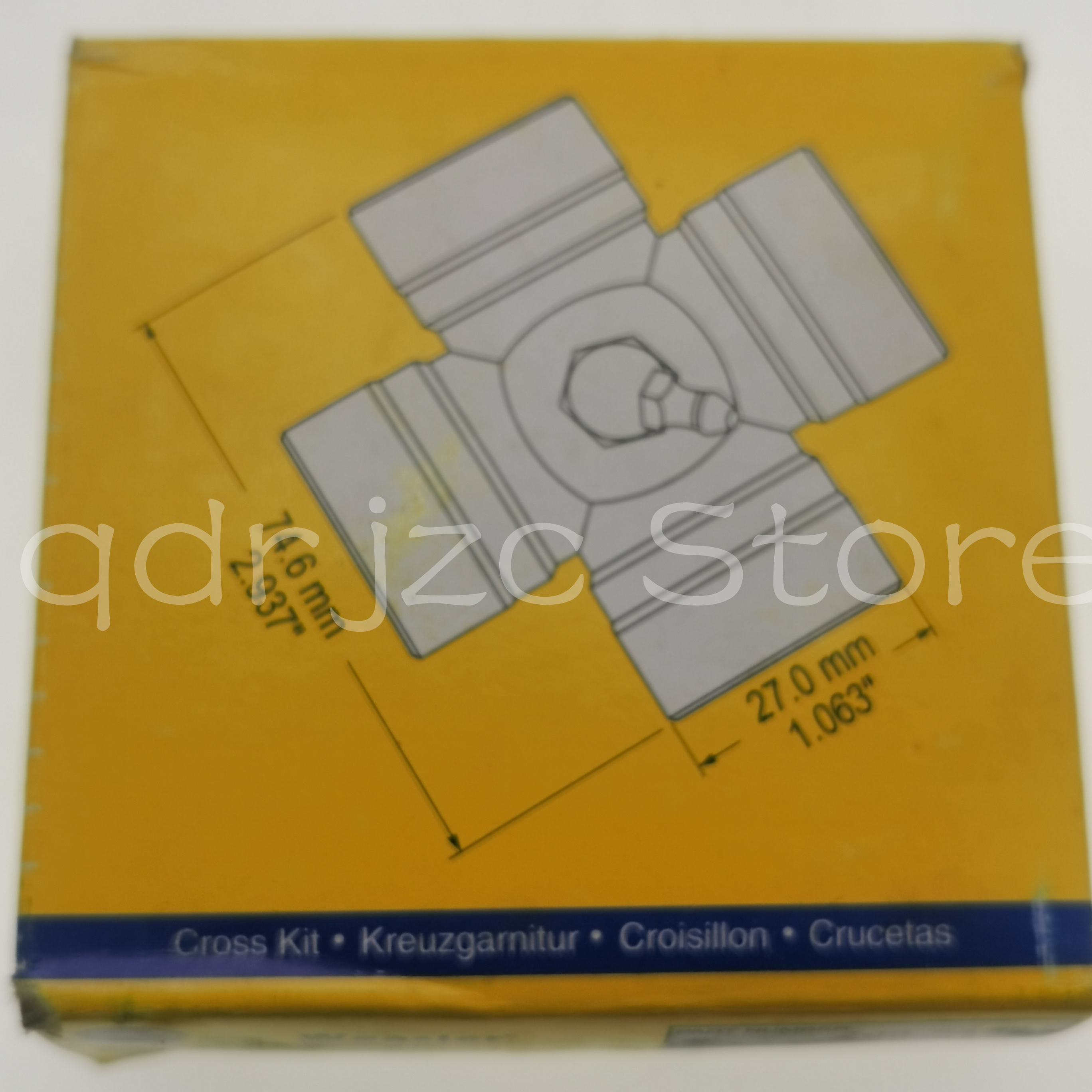 WEASLER universal joint cross bearing 200-8474 = R421 AB4, AW21 GUA- 7 813 HS168 27X74 mm