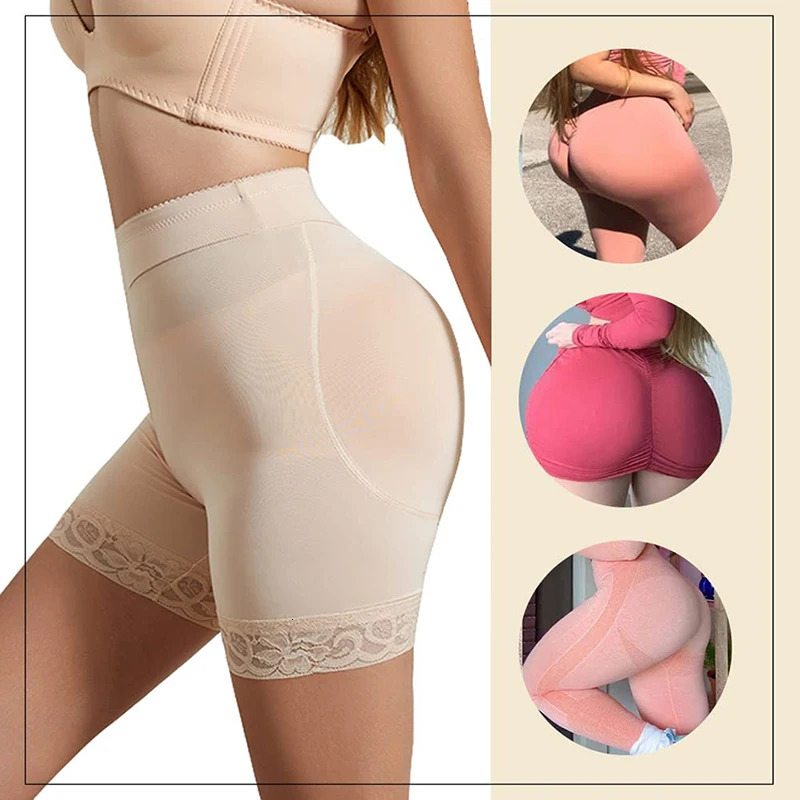 Premium Thicker Pads Underpants Women Hip Enhancer Panties Hourglass Body Shaping Shorts Butt Lifter Fake Big Ass Booty Gainz 250513