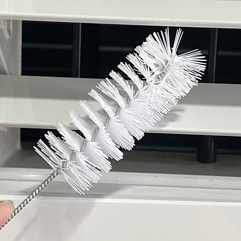 Durable 304 Stainless Steel & Nylon HVAC Duct Cleaner - Efficient AC Vents Maintenance Tool