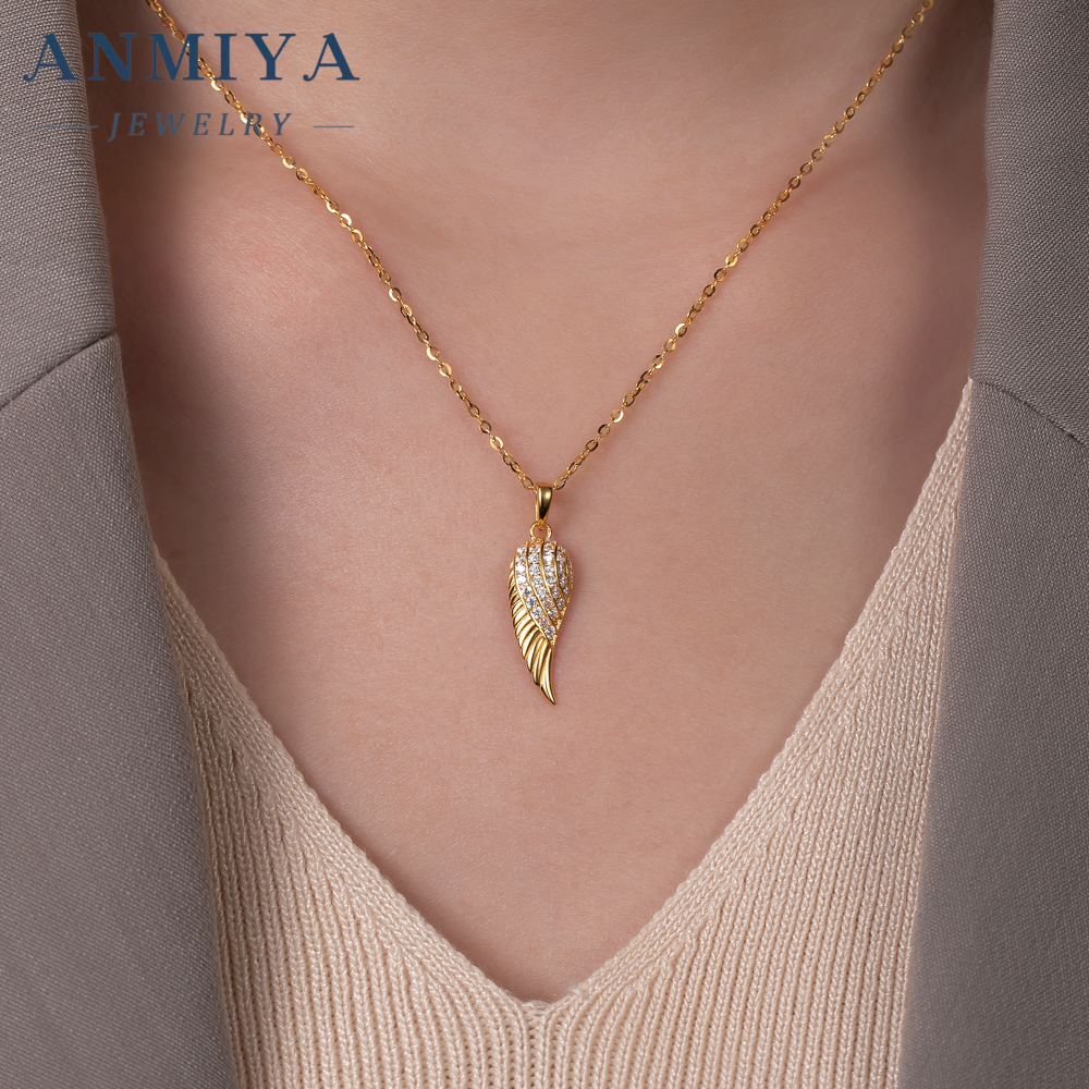S925 Vintage Feather Shape Pendant, Ideal Gift For Men