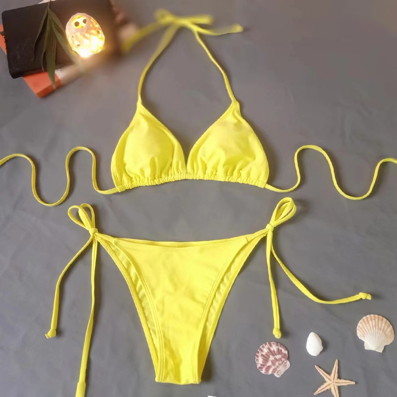 Bikini summer fashion sexy beach bikini split swimsuit island hot spring vacation comfortable high-quality clothing