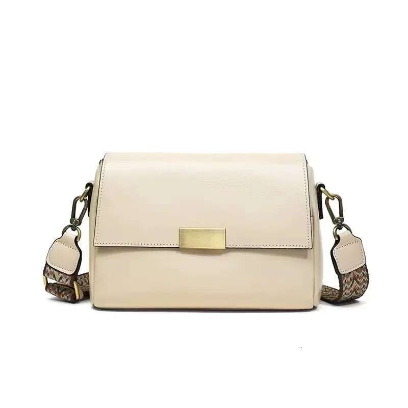 Soft Genuine Leather Bags for Women Large Capacity Shoulder Bag Wide Strap Bolsas Feminina Crossbady Bolsos Mujer Handbags