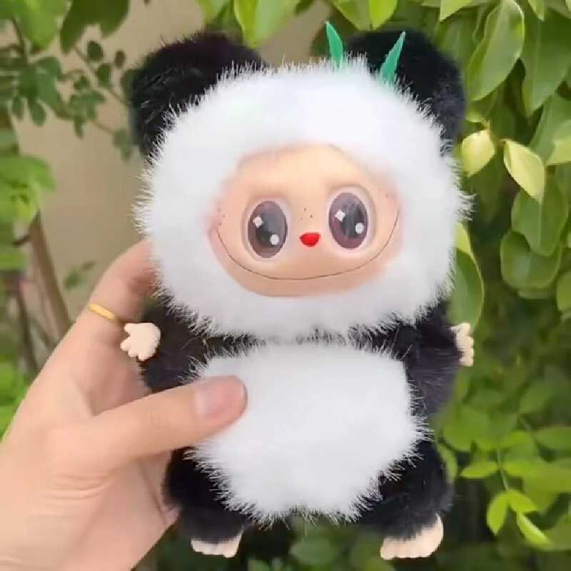 New Arrival New Baby Candy Gum Panda Labubu Pendant Dopamine Blind Box Toy Backpack Pendant Childrens Festival Gift Birthday Surprise Gift T250516