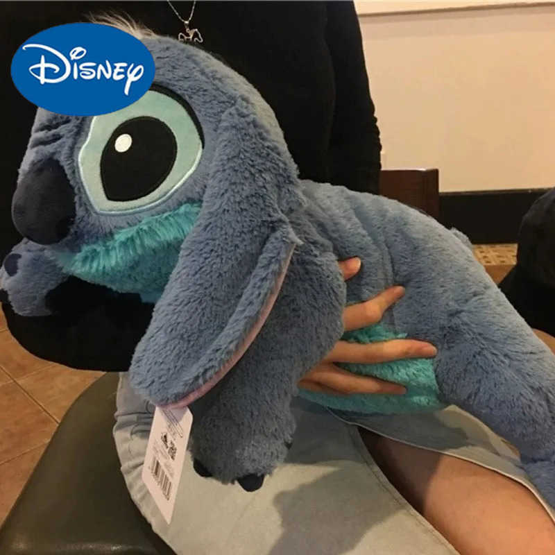Disney 60cm Lilo And Stitch Disney Store Big Stuffed Animals Toys Pillow With Anime For Sleep Kids Dolls Girls Children Birthday Gift W20250516