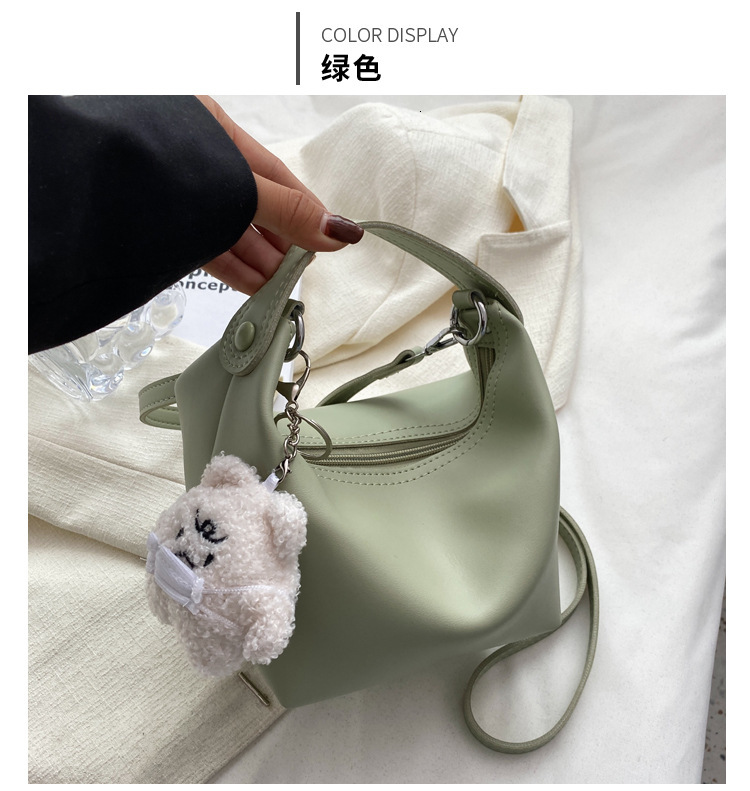 Spring and summer new multifunctional niche women's new cute large capacity designer crossbody bag casual fashion popular cloud feeling crossbody