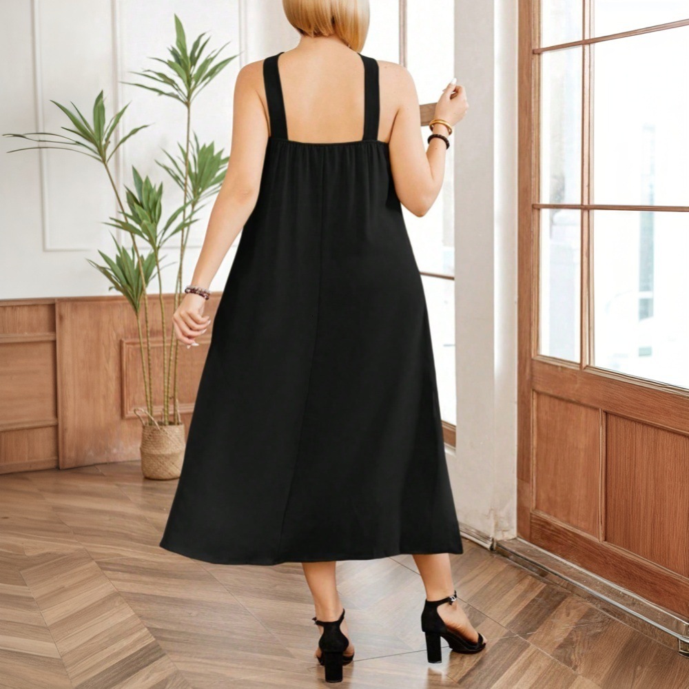 2025plus Size Womens Clothing Spring and Summer New Item Queens Intellectual Style Dress Slim Fit Mid Length Skirt