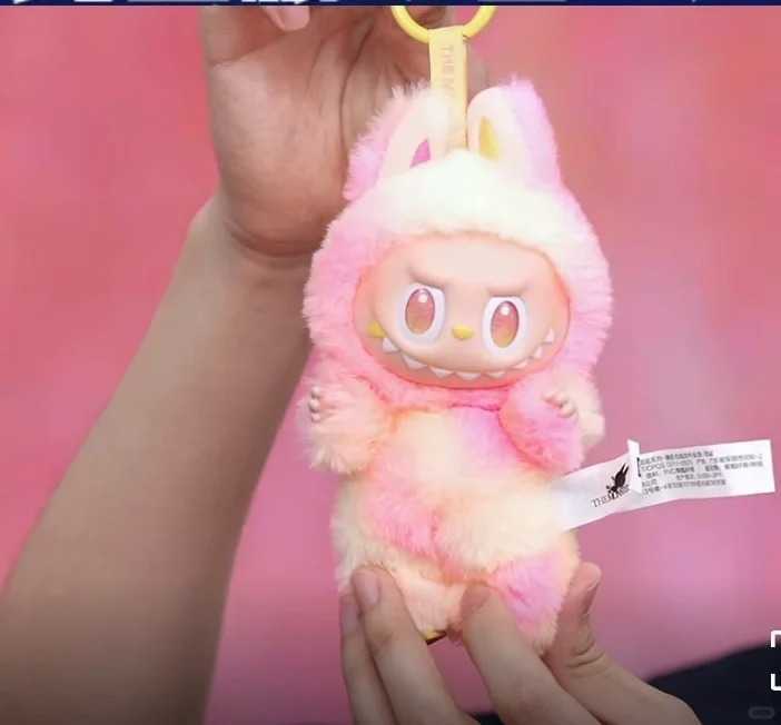 High quality and cute Labubu monster box toy heart-shaped Macarone Kai guessing bag pattern bag gift 1 1 replicaXJ250506